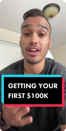 Getting your first $100k